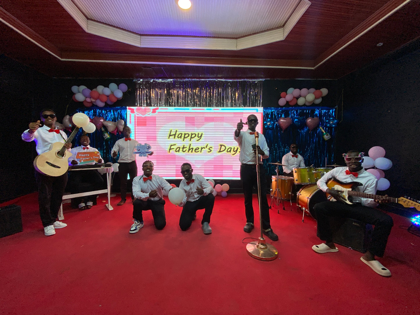 The star of Africa - Indoor Birthday Blessing Theme——Father's Day Series