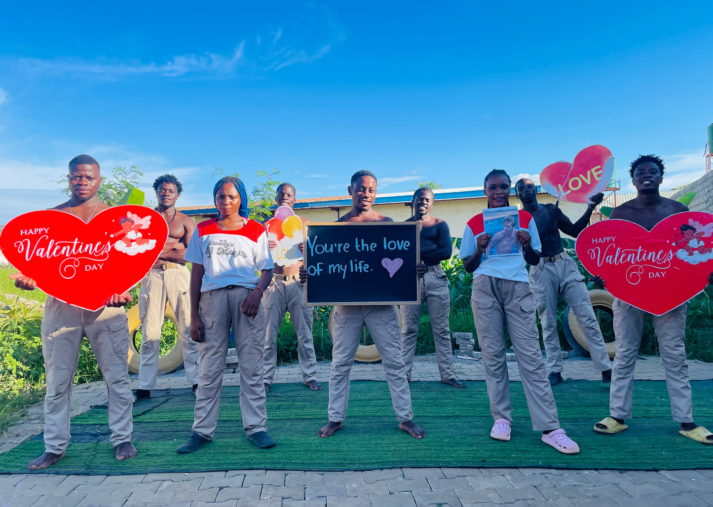 Africa MO-Suit Team - Valentine's Day Series