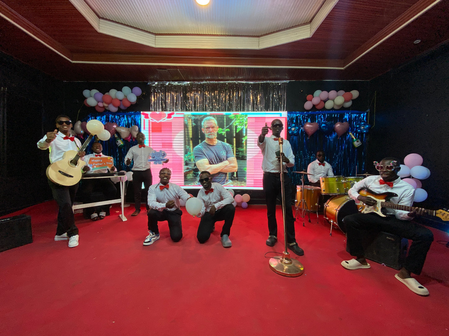 The star of Africa - Indoor Birthday Blessing Theme——Father's Day Series