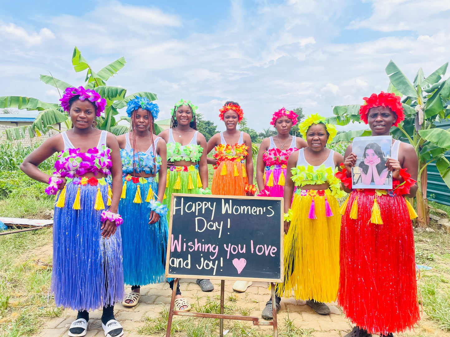 Africa Hula Beauty Team——Women's Day series