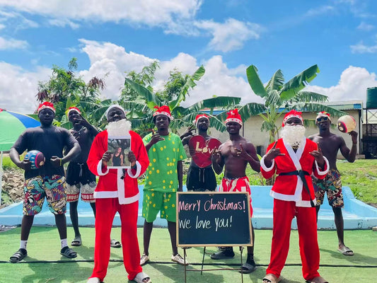 African Swimming Pool Team - Christmas Theme