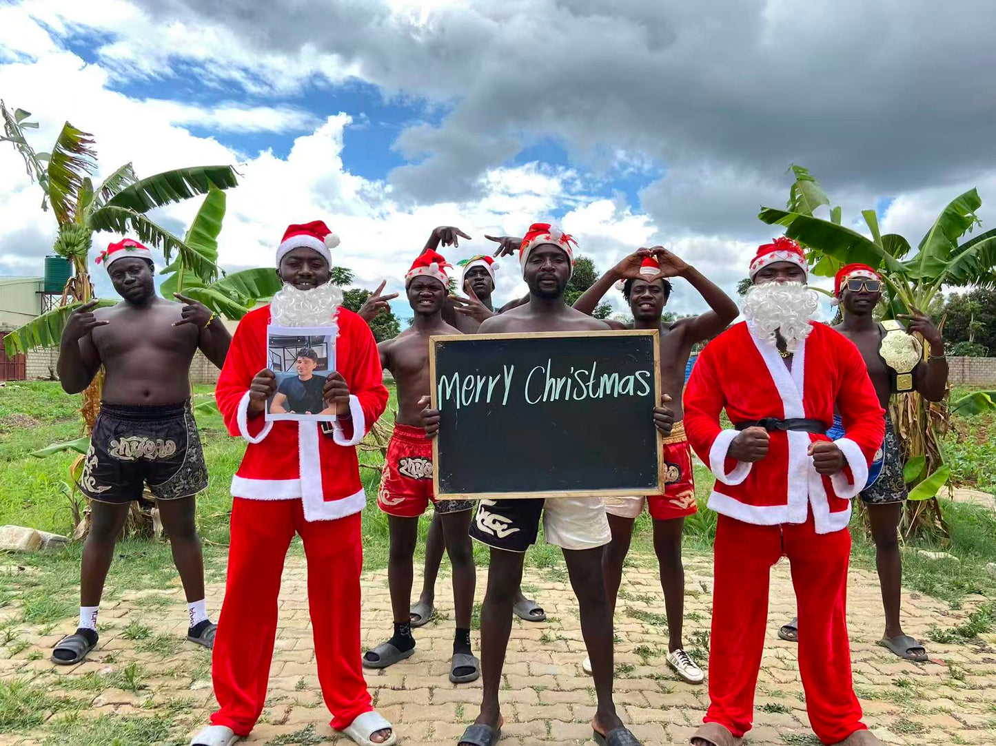 Christmas-themed African blessings🎅