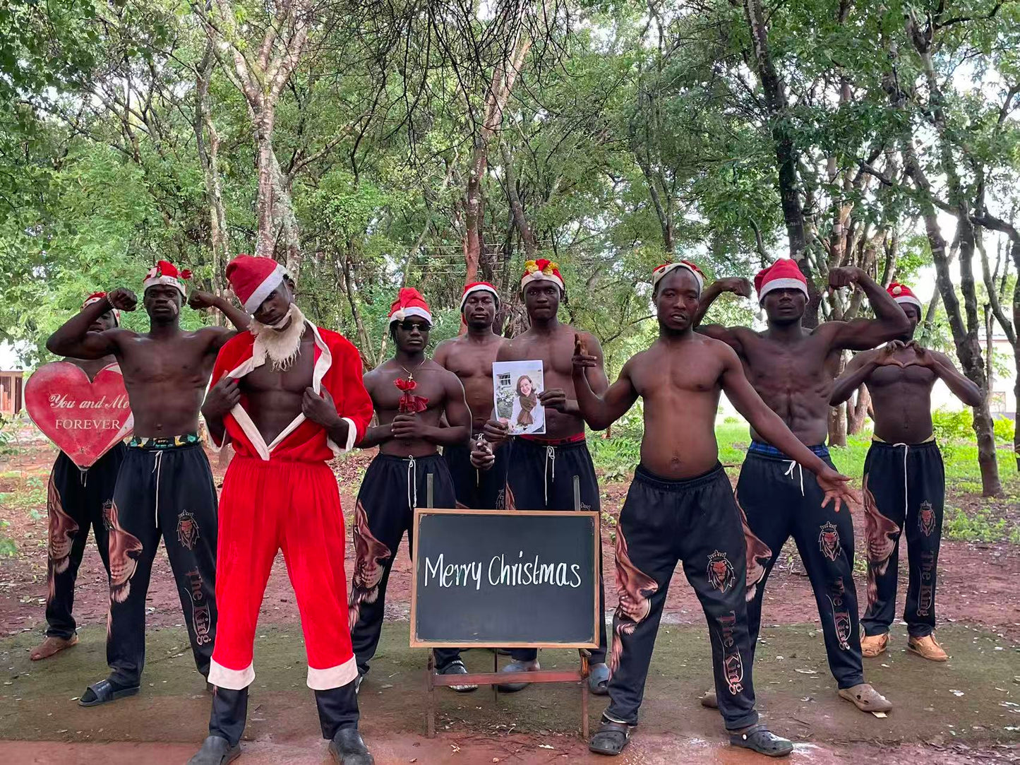 Christmas-themed African blessings🎅