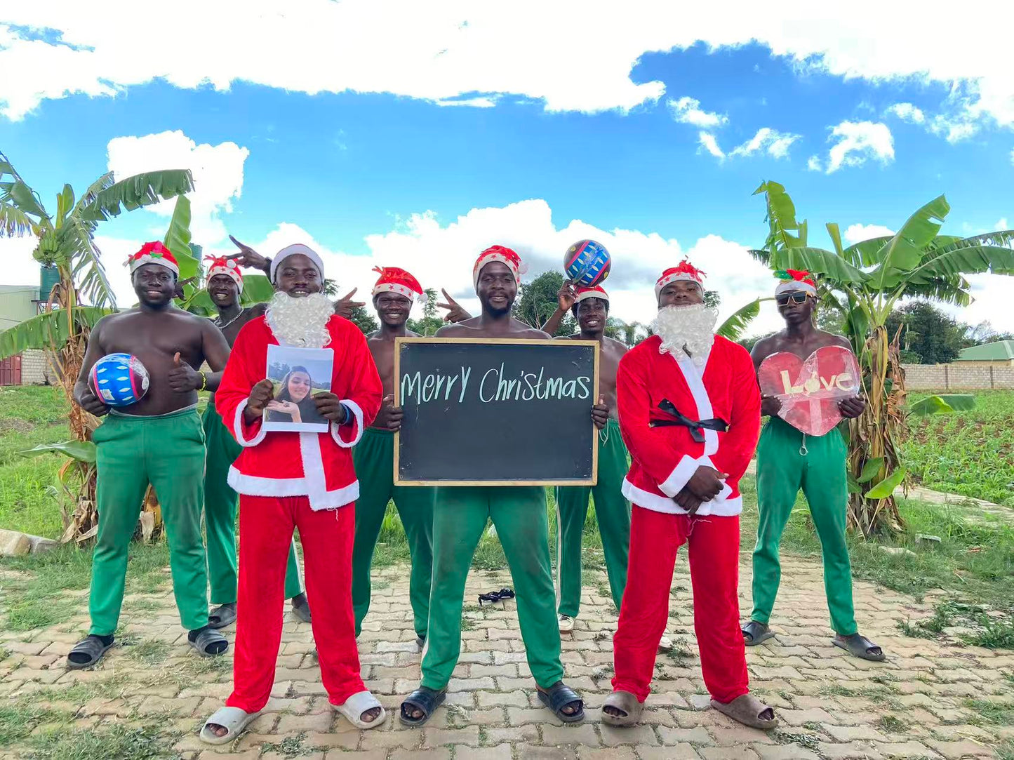 Christmas-themed African blessings🎅