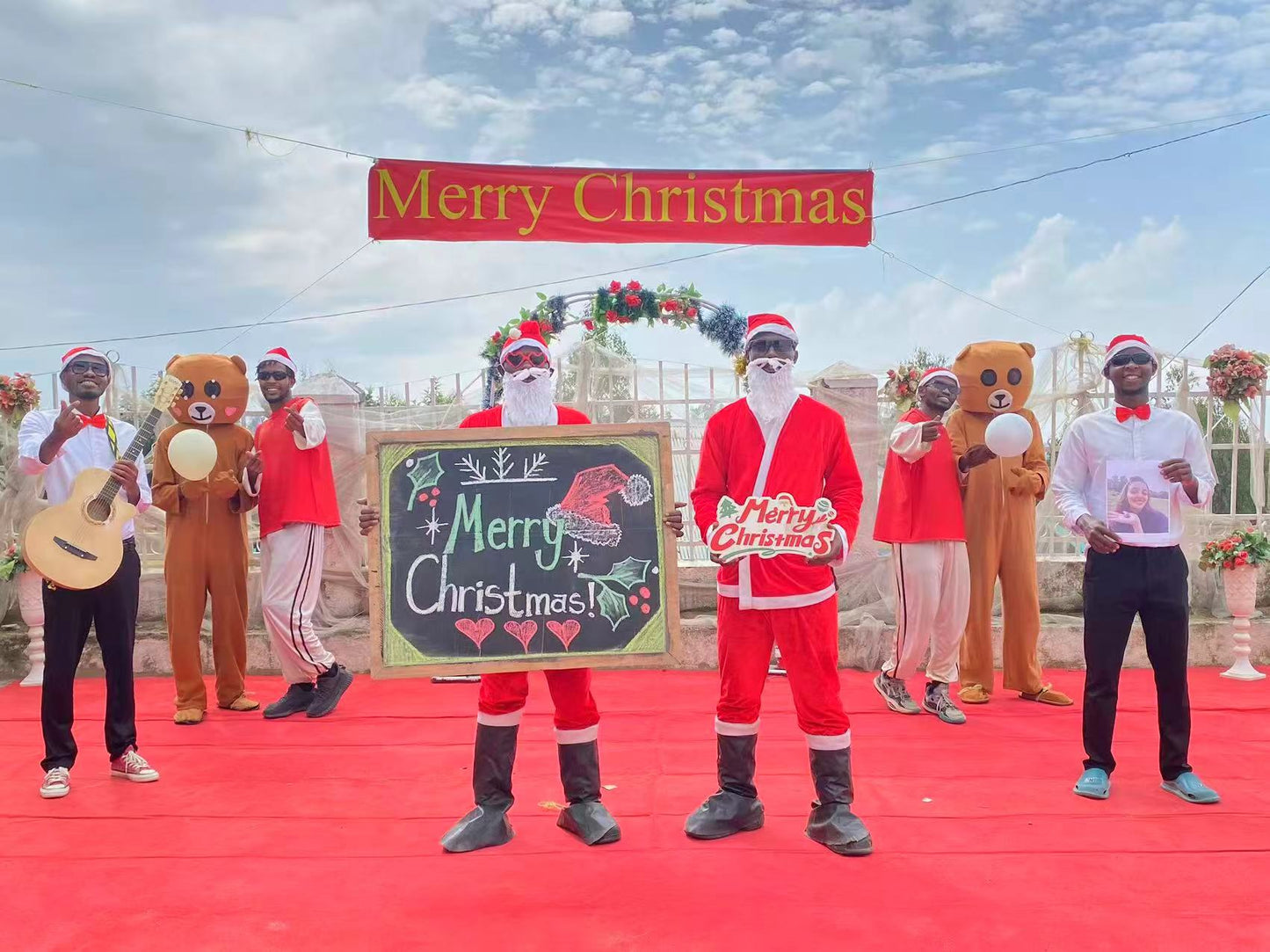 African Star Singing Team - Christmas theme