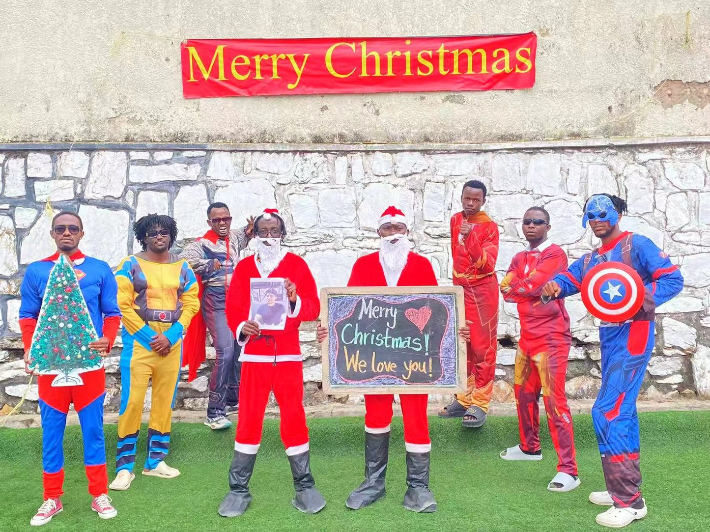 African Anime Team- Christmas Theme