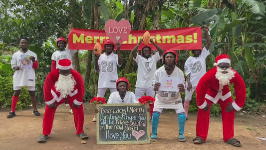 African rugby team- Christmas Theme